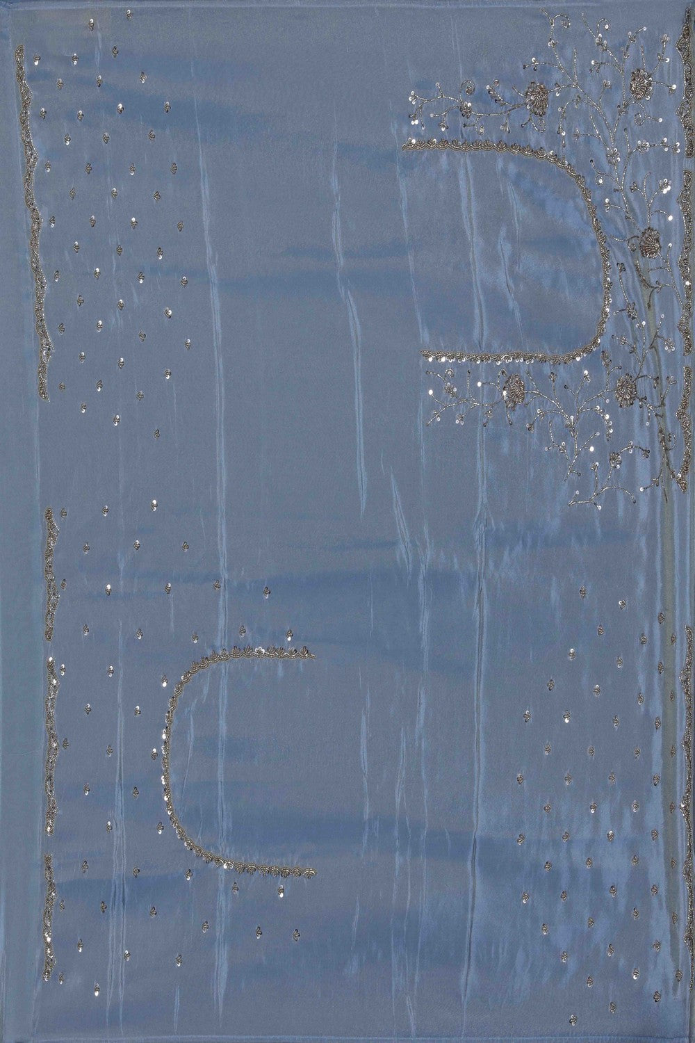 Image of Shimmering Tissue Silk Saree