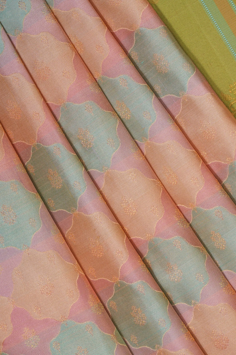 Image of Multi-Colour Arani Silk Saree