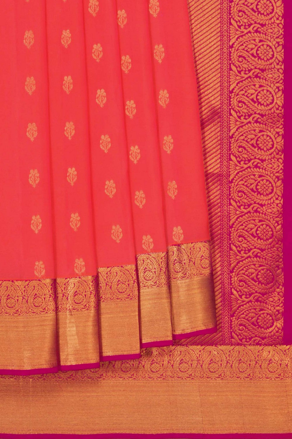 Image of Pink South Silk Saree
