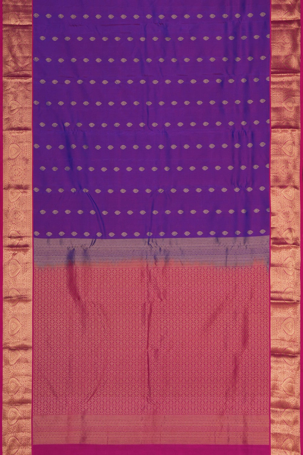 Image of Purple South Silk Saree