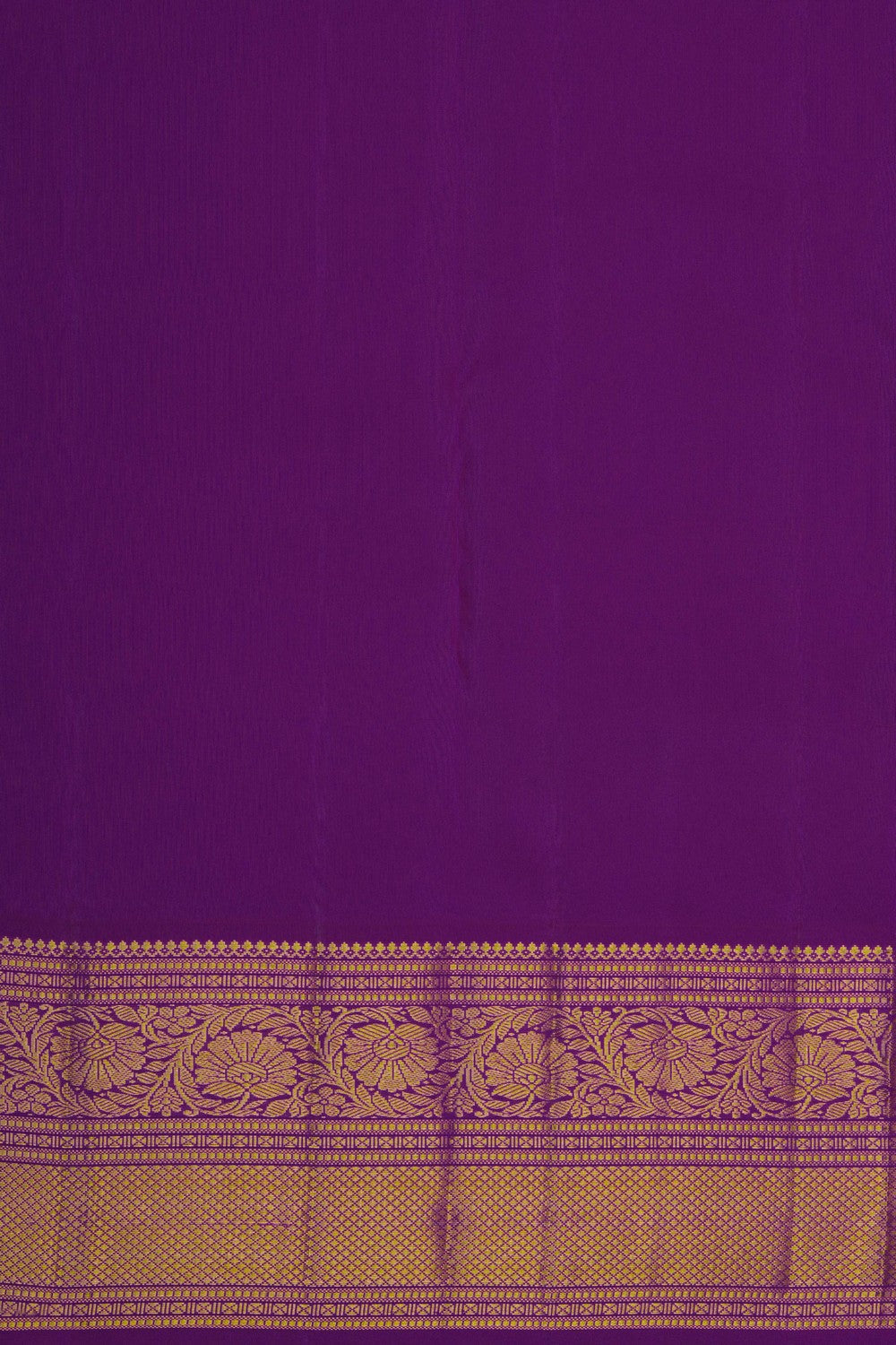 Image of An Ivory Beige South Silk Saree