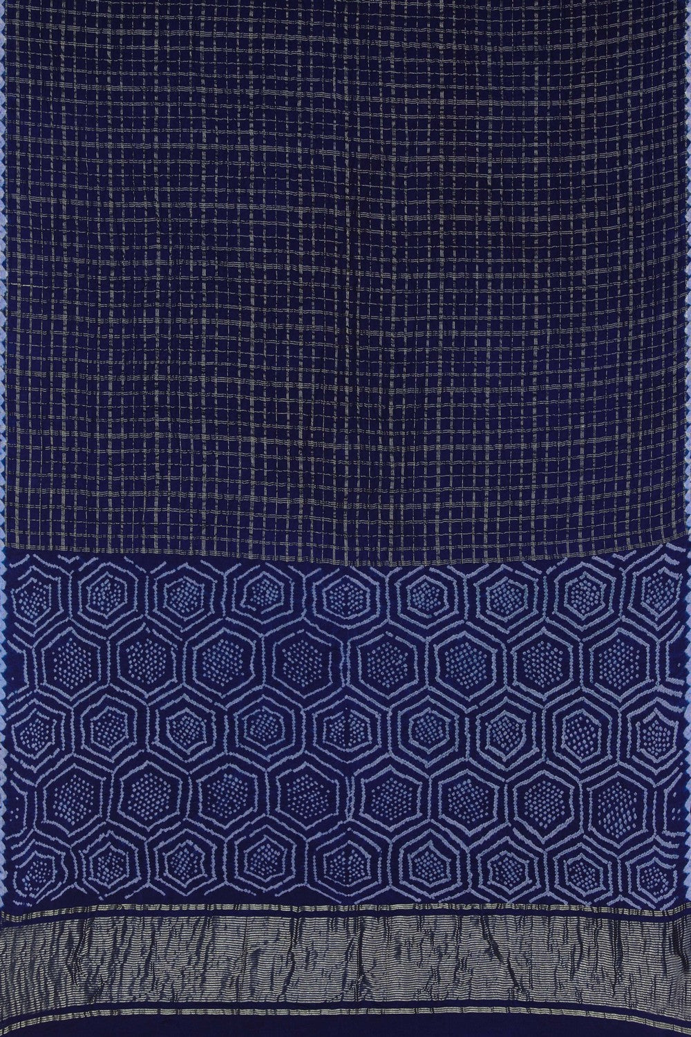 Image of A Purple Bandhani Saree
