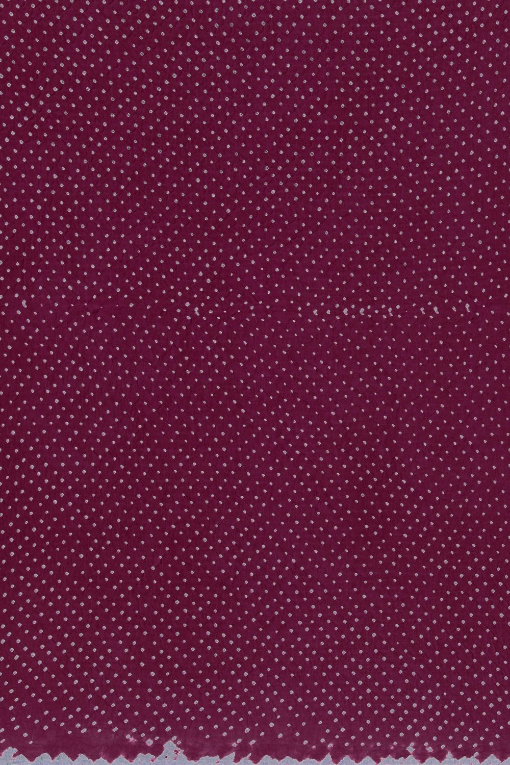 Image of A Red Bandhani Saree
