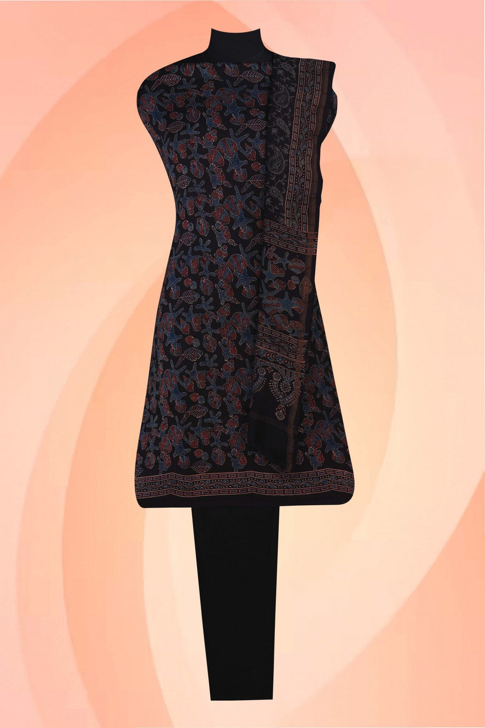 Image of Unstitched Suit Set Fabric (3 Pcs Set)
