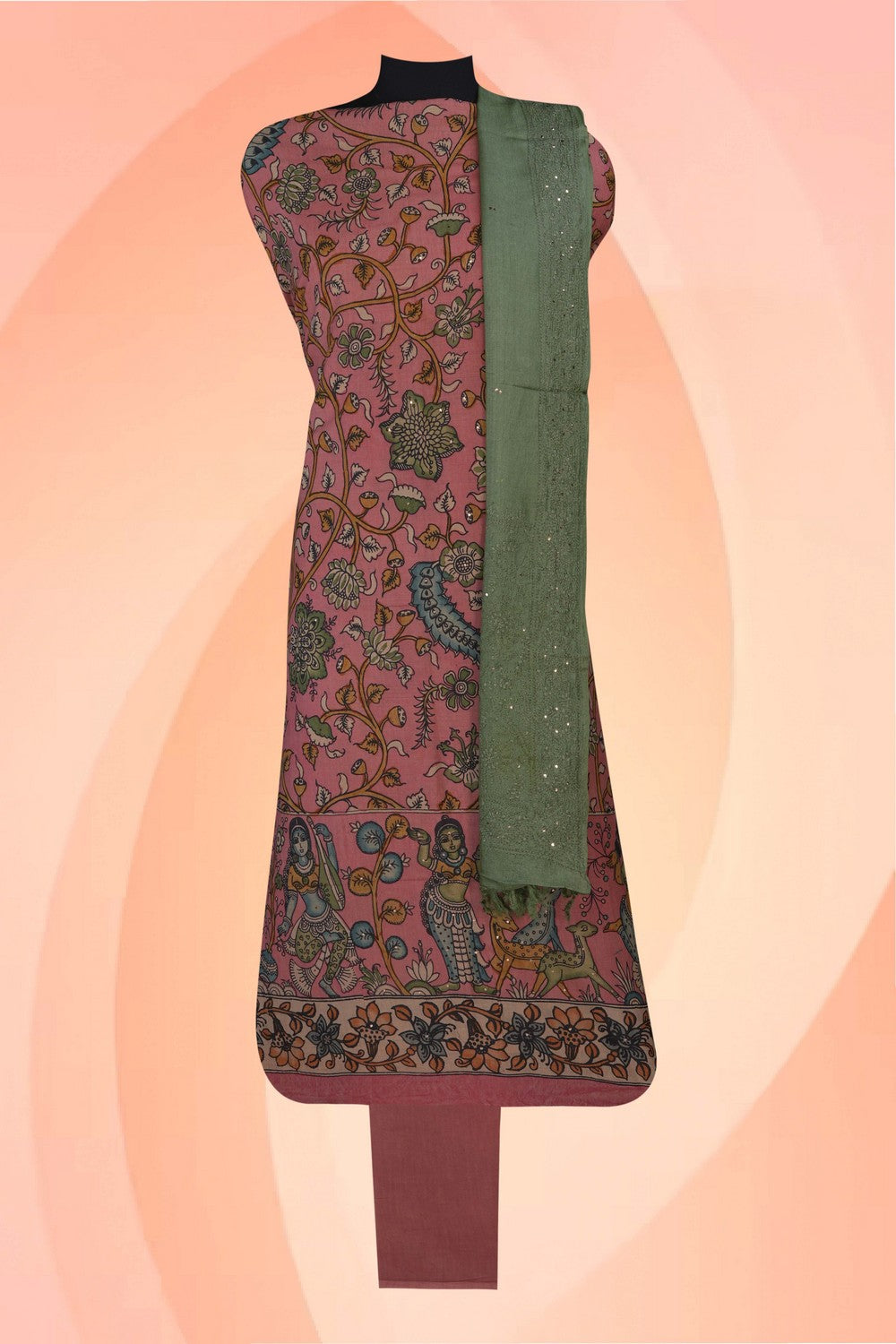Image of Unstitched Suit Set Fabric (3 Pcs Set)