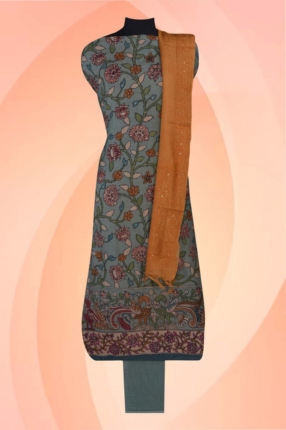 Image of Unstitched Suit Set Fabric (3 Pcs Set)