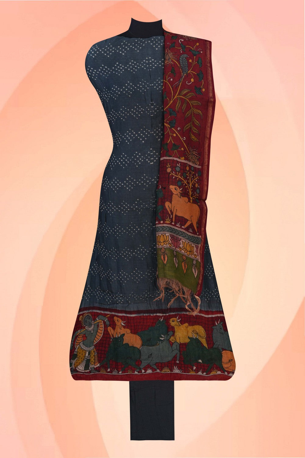 Image of Unstitched Suit Set Fabric (3 Pcs Set)
