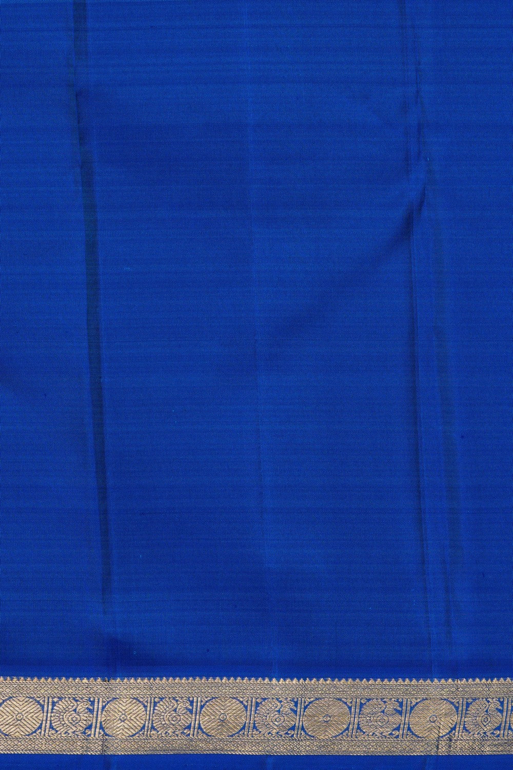 Image of A teal-blue Arani Silk Saree
