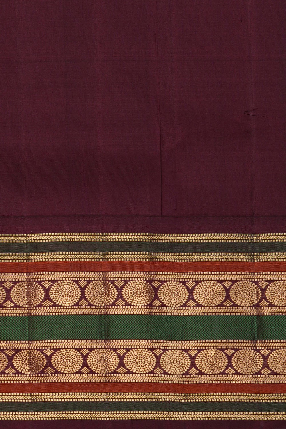 Image of Aqua Green Arani Silk Saree
