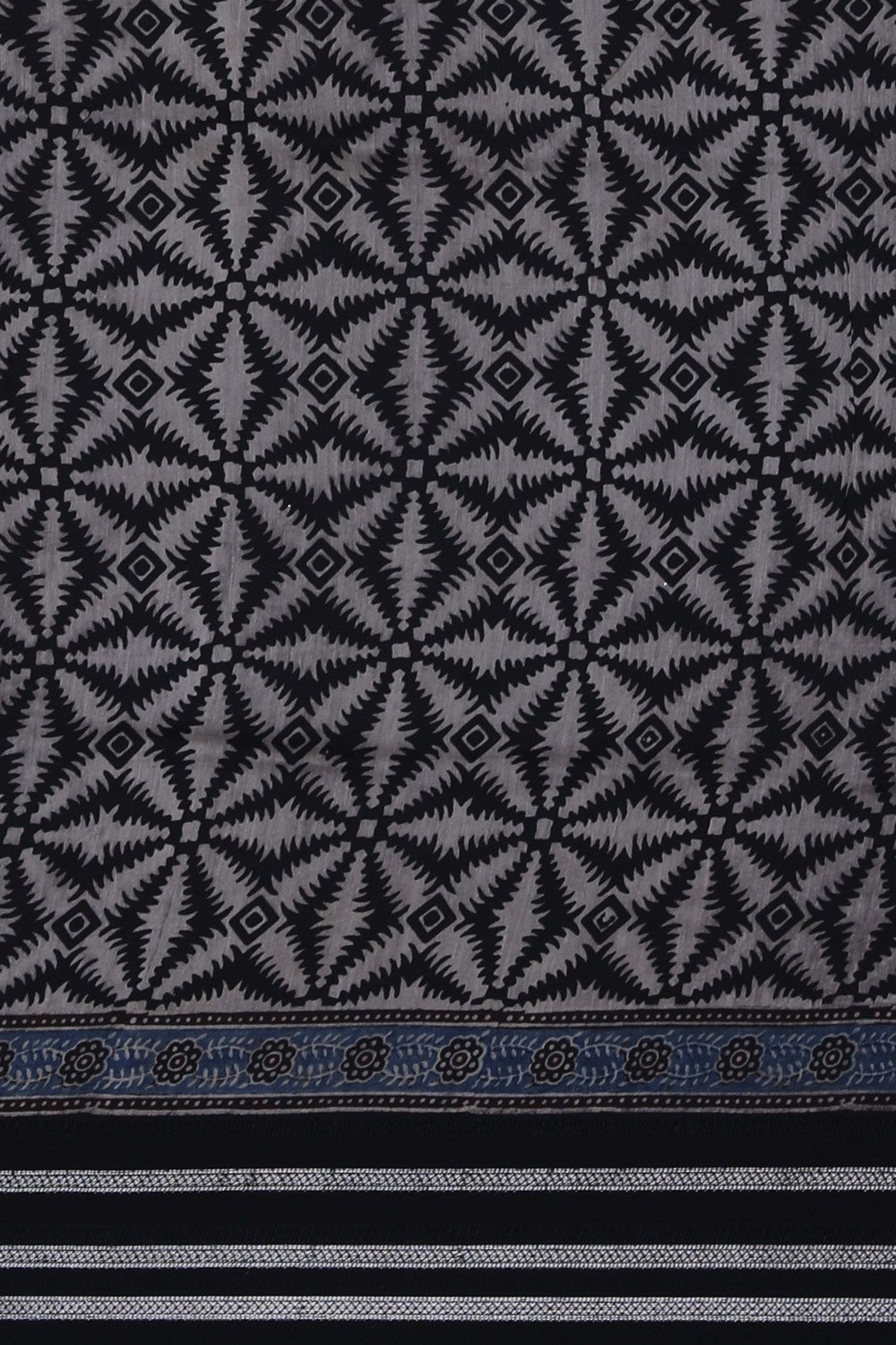 Image of Ajrakh Printed Saree