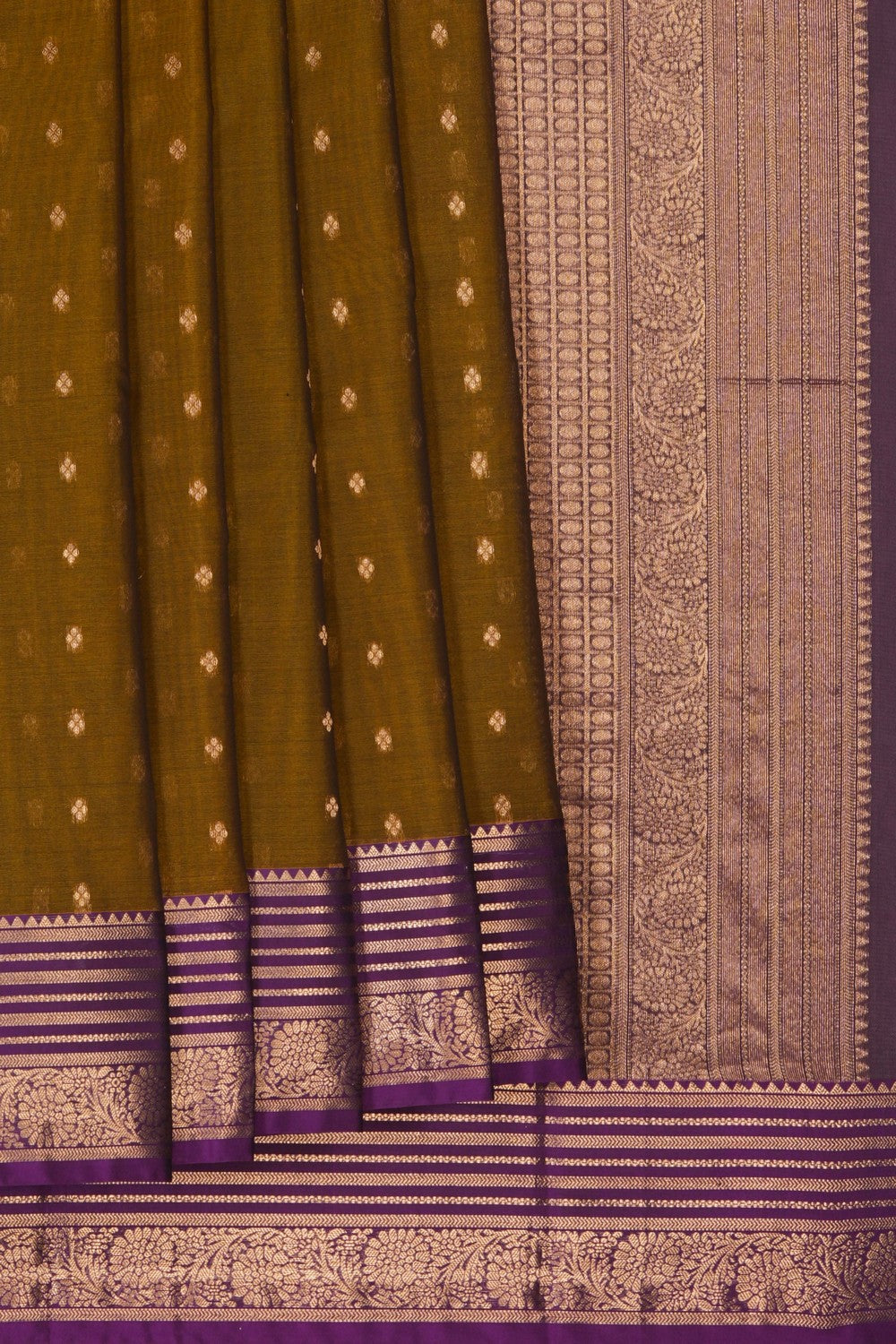 Image of Heena Green South Silk Cotton Saree