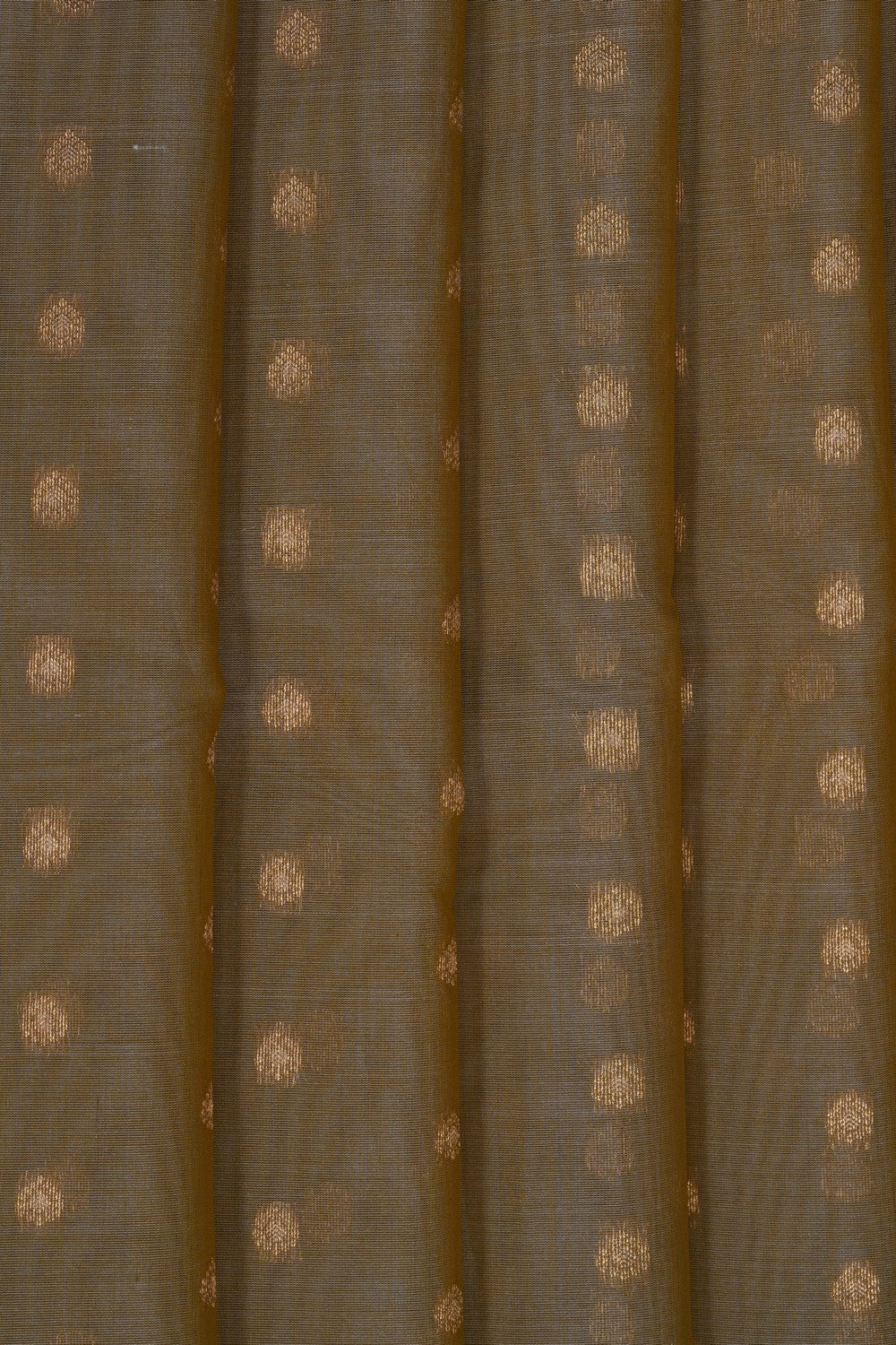 Image of Grey South Silk Cotton Saree
