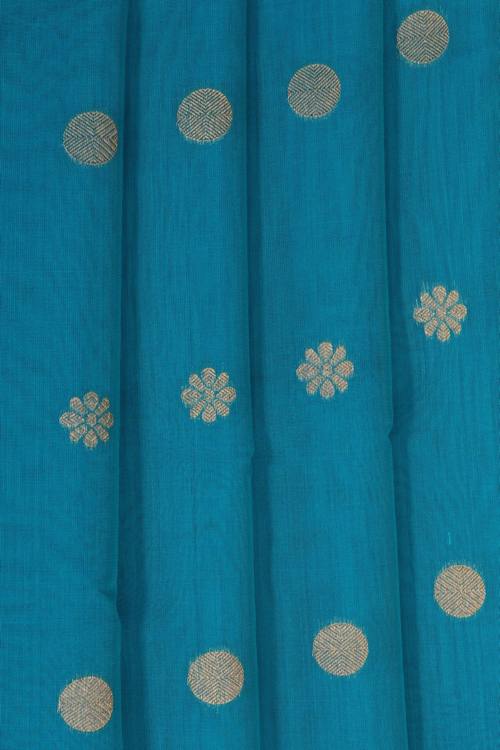 Image of Blue South Silk Cotton Saree