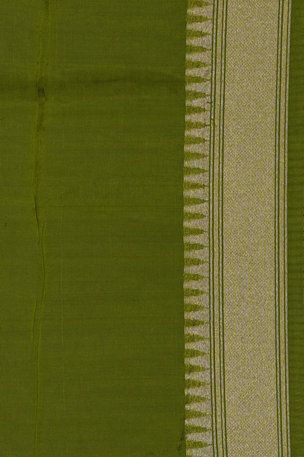 Image of Navy Blue Silk Saree