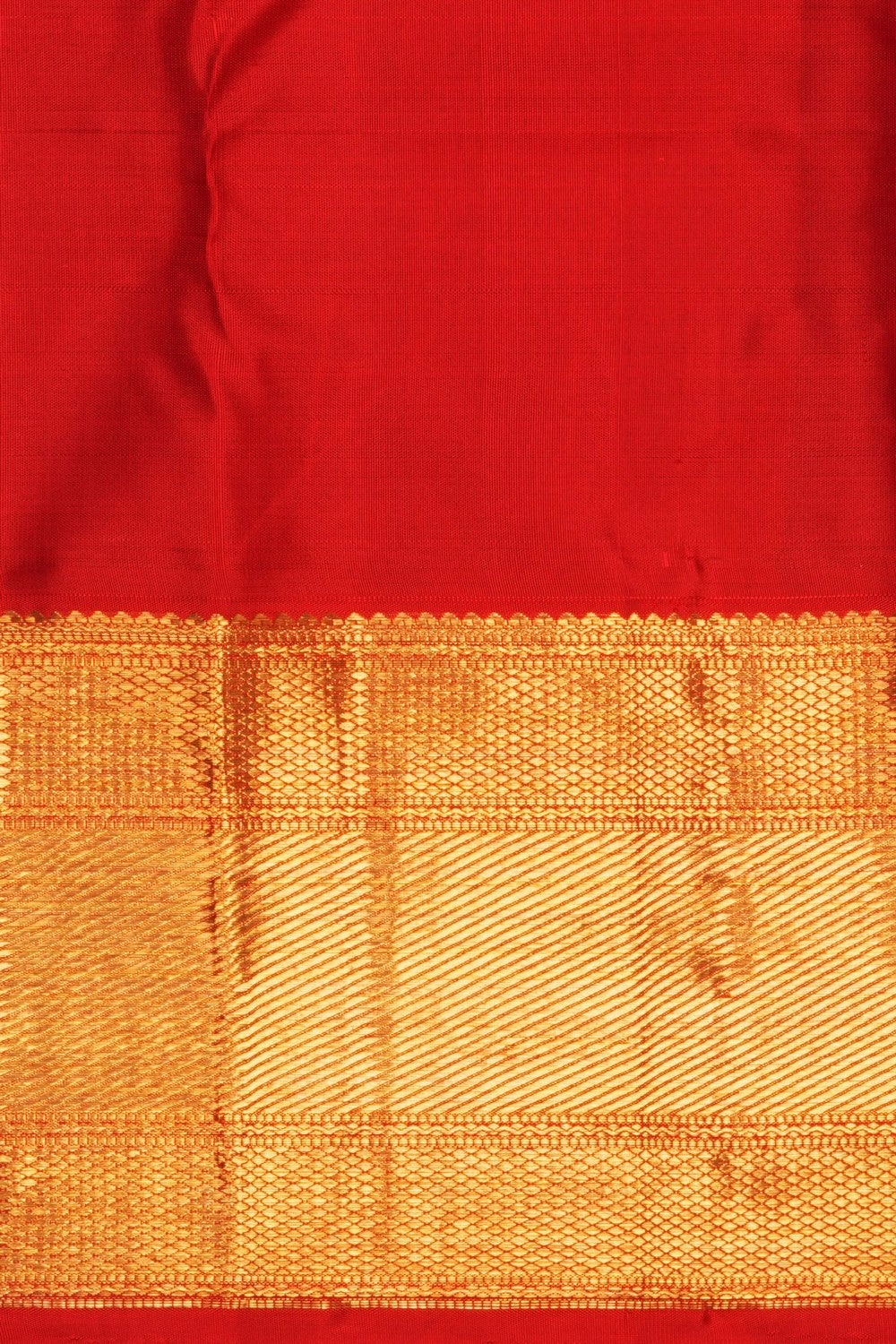 Image of Red South Silk Saree