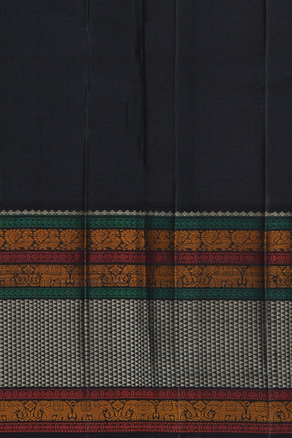 Image of Mustard Kanjivaram Silk Saree