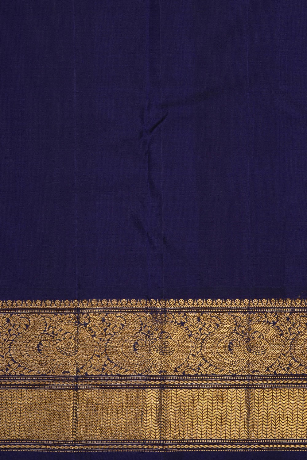 Image of Red Kanjivaram Silk Kattam Saree