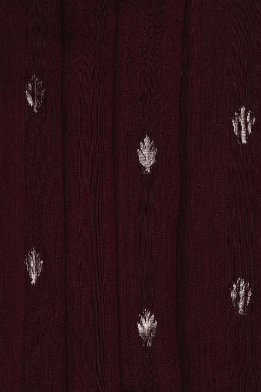 Image of Chanderi Silk Cotton Brown Saree