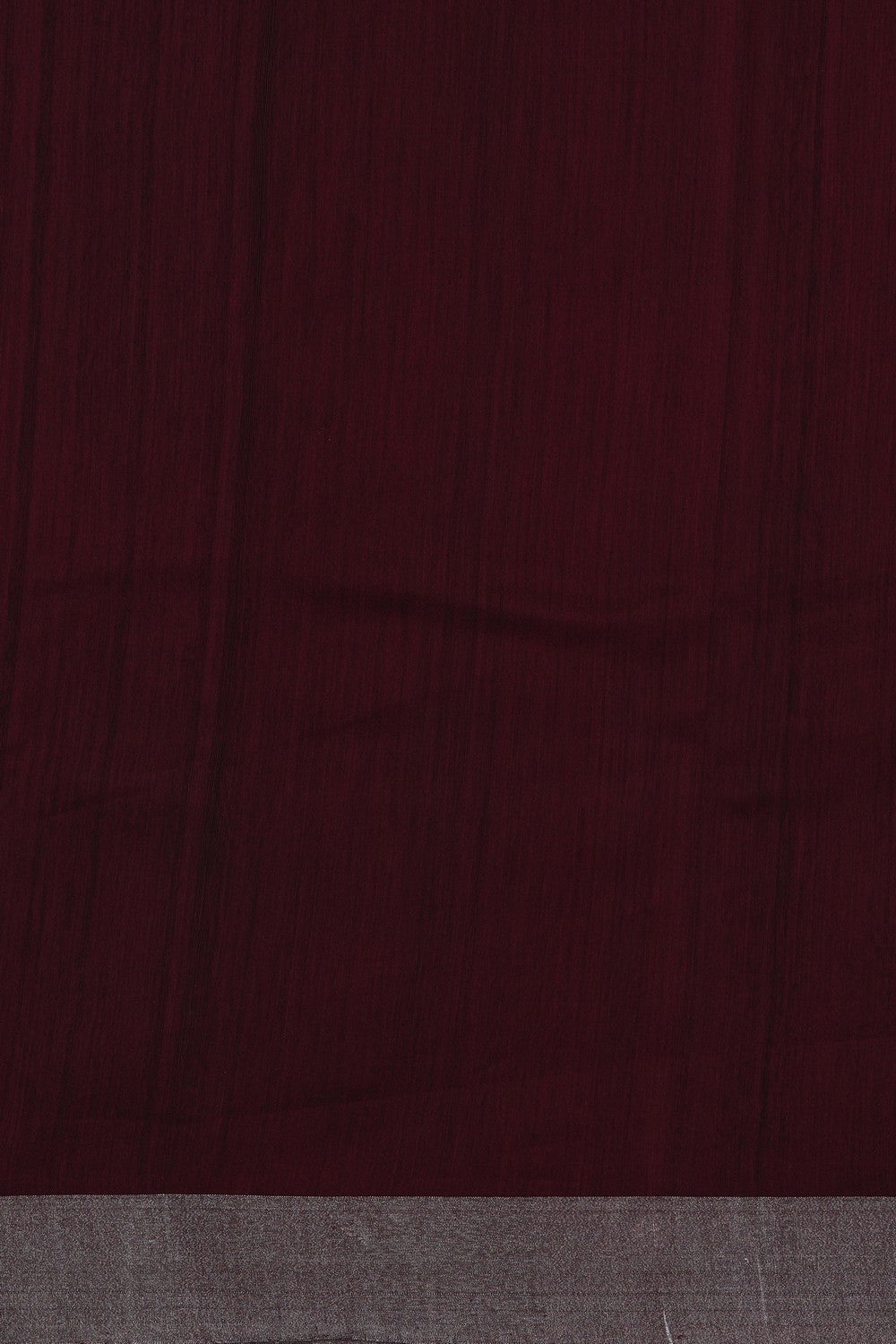 Image of Chanderi Silk Cotton Brown Saree
