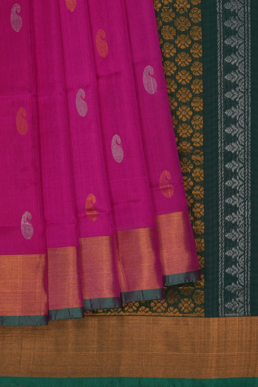 Image of Uppada Silk Pink Saree