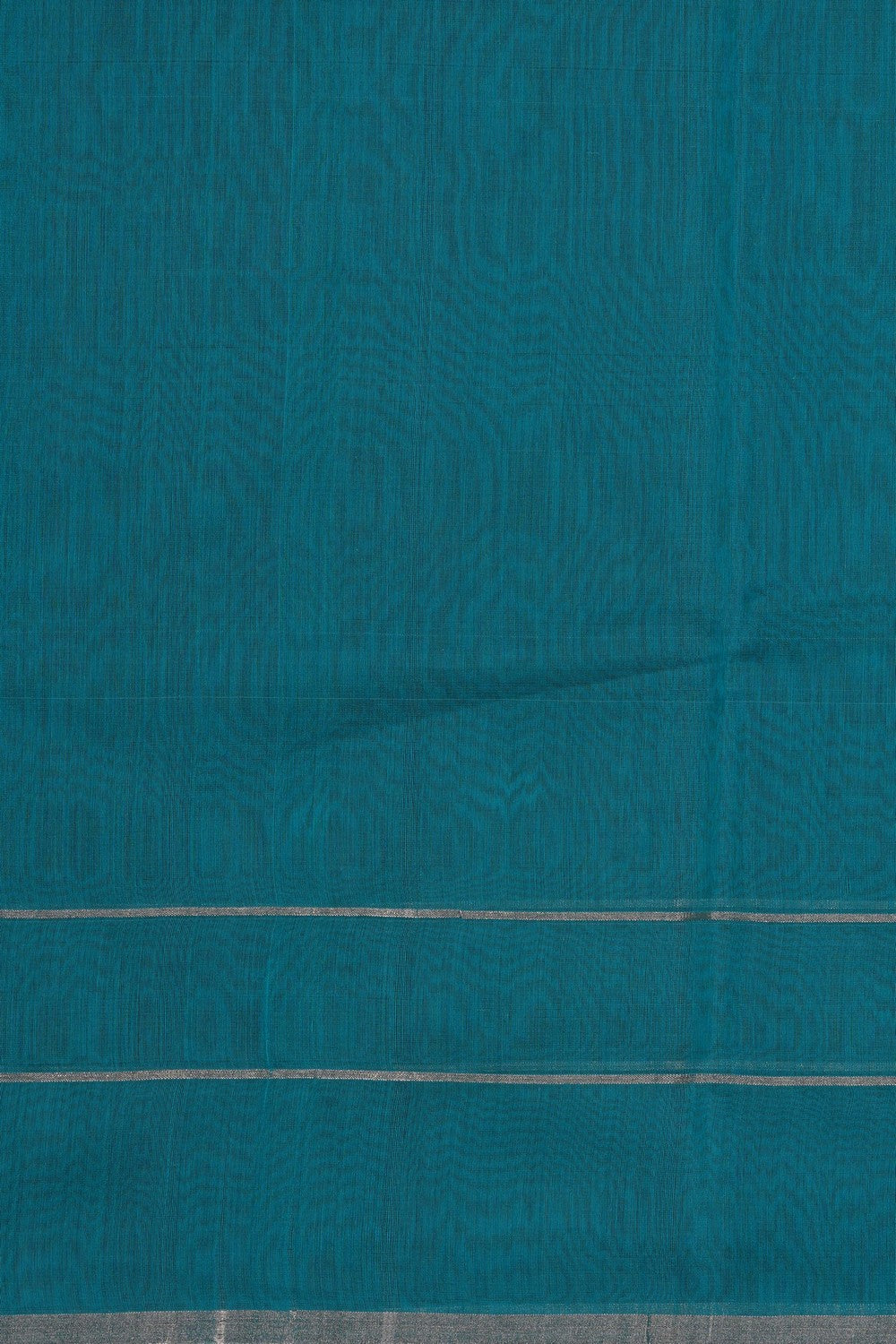 Image of Chanderi Silk Cotton Sky Blue Saree