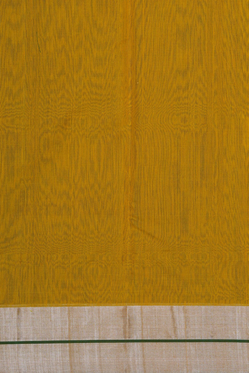 Image of Chanderi Silk Cotton Yellow Saree