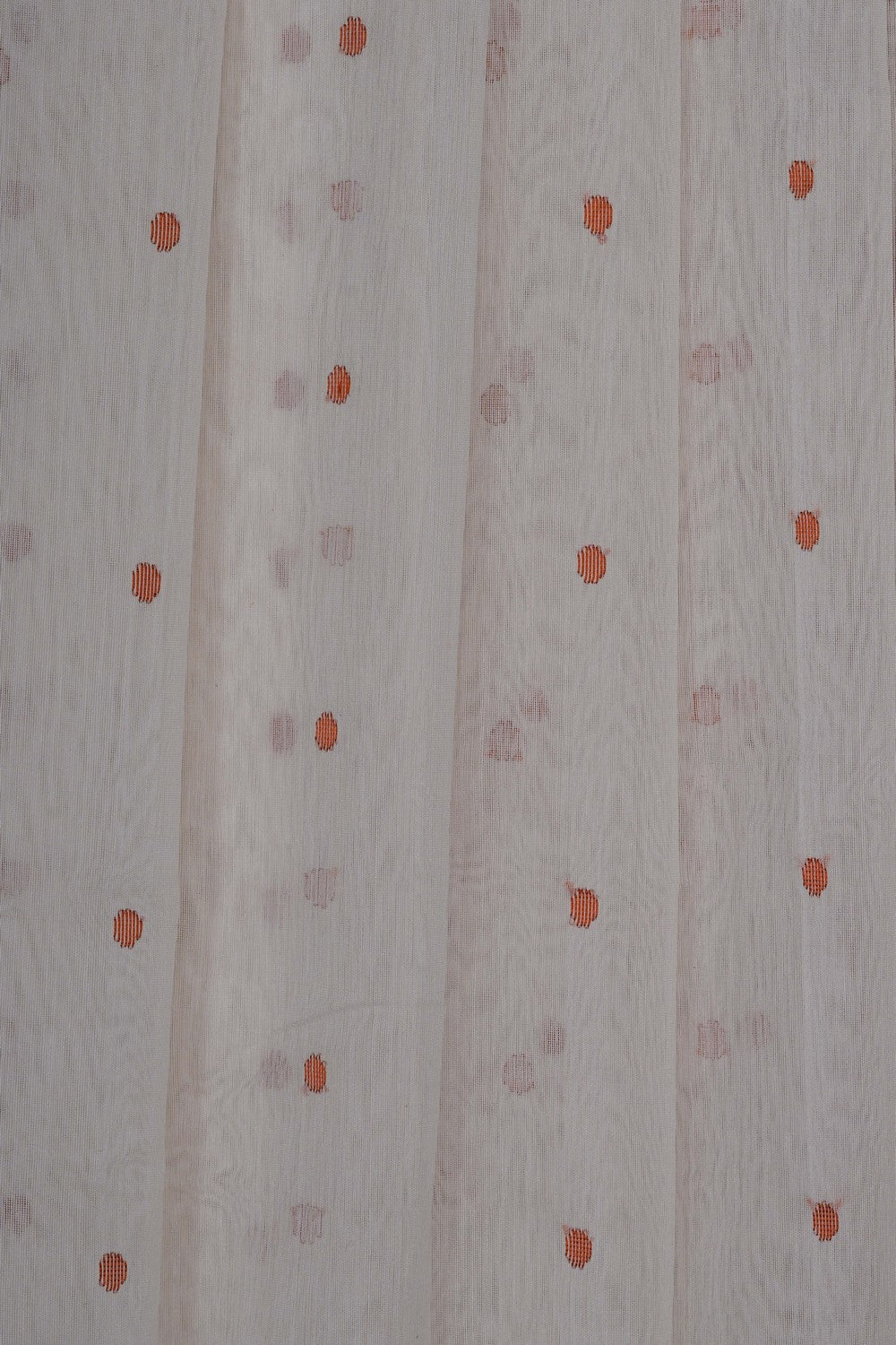 Image of Chanderi Silk Cotton Off-White Saree