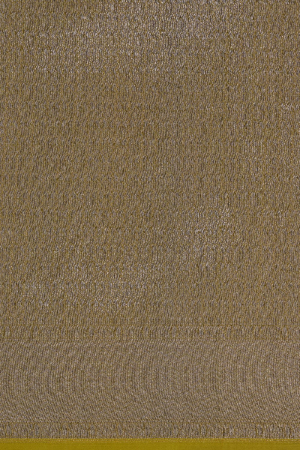 Image of Yellow Kora Brocade Saree