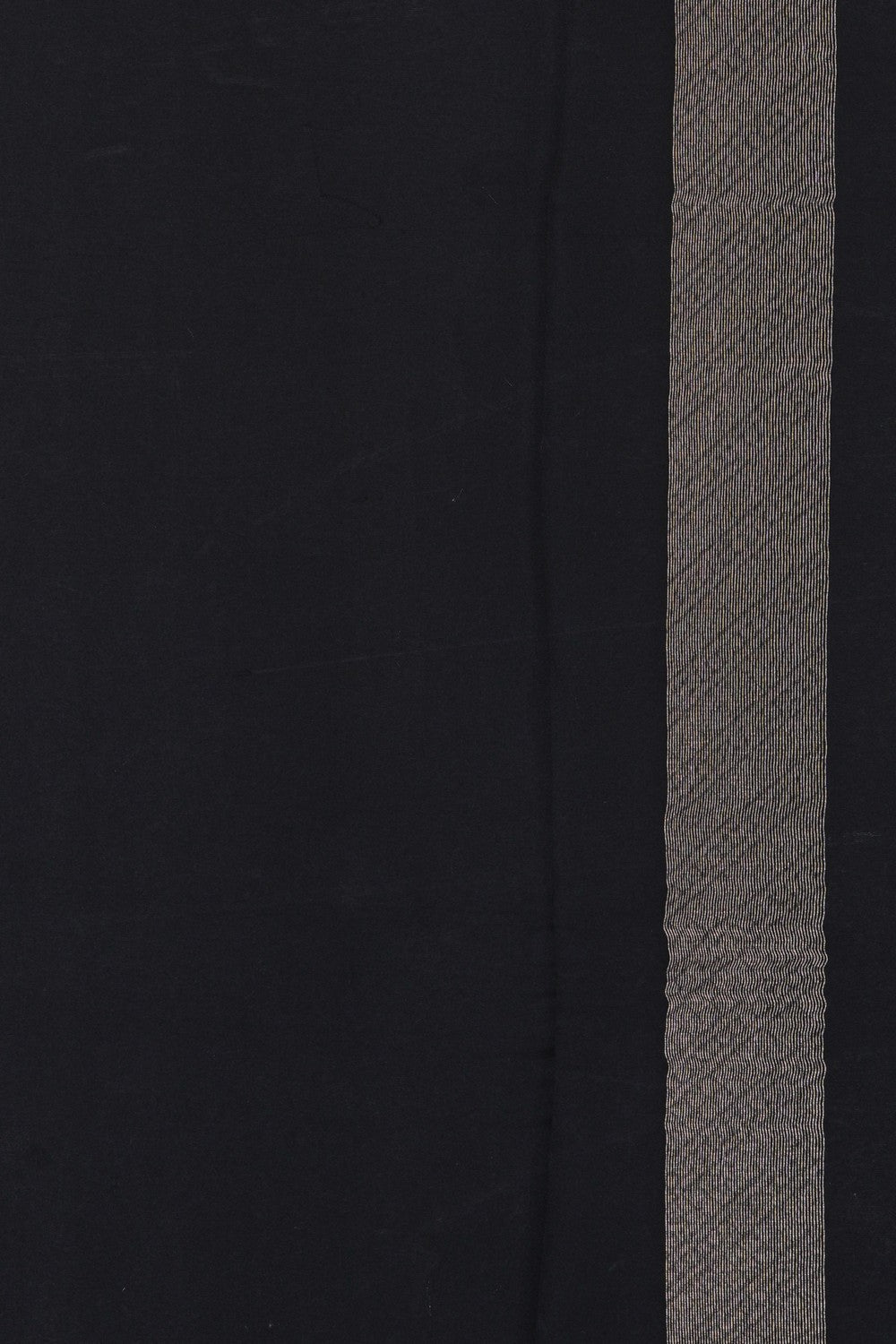 Image of Black Kora Brocade Saree