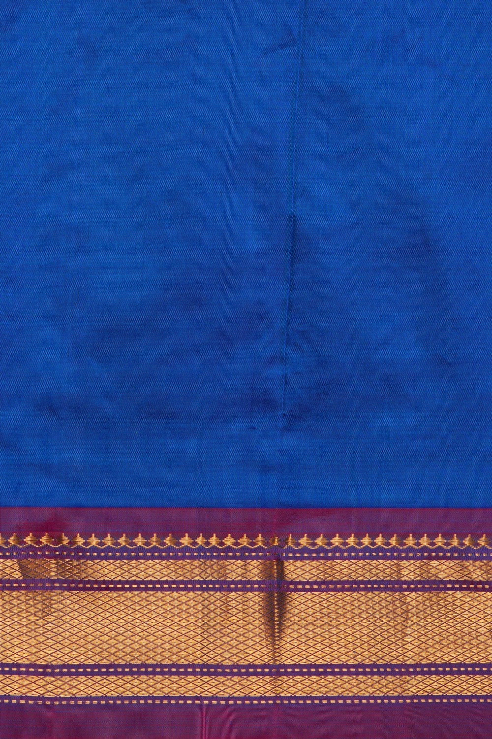 Image of Blue Paithani Silk Saree