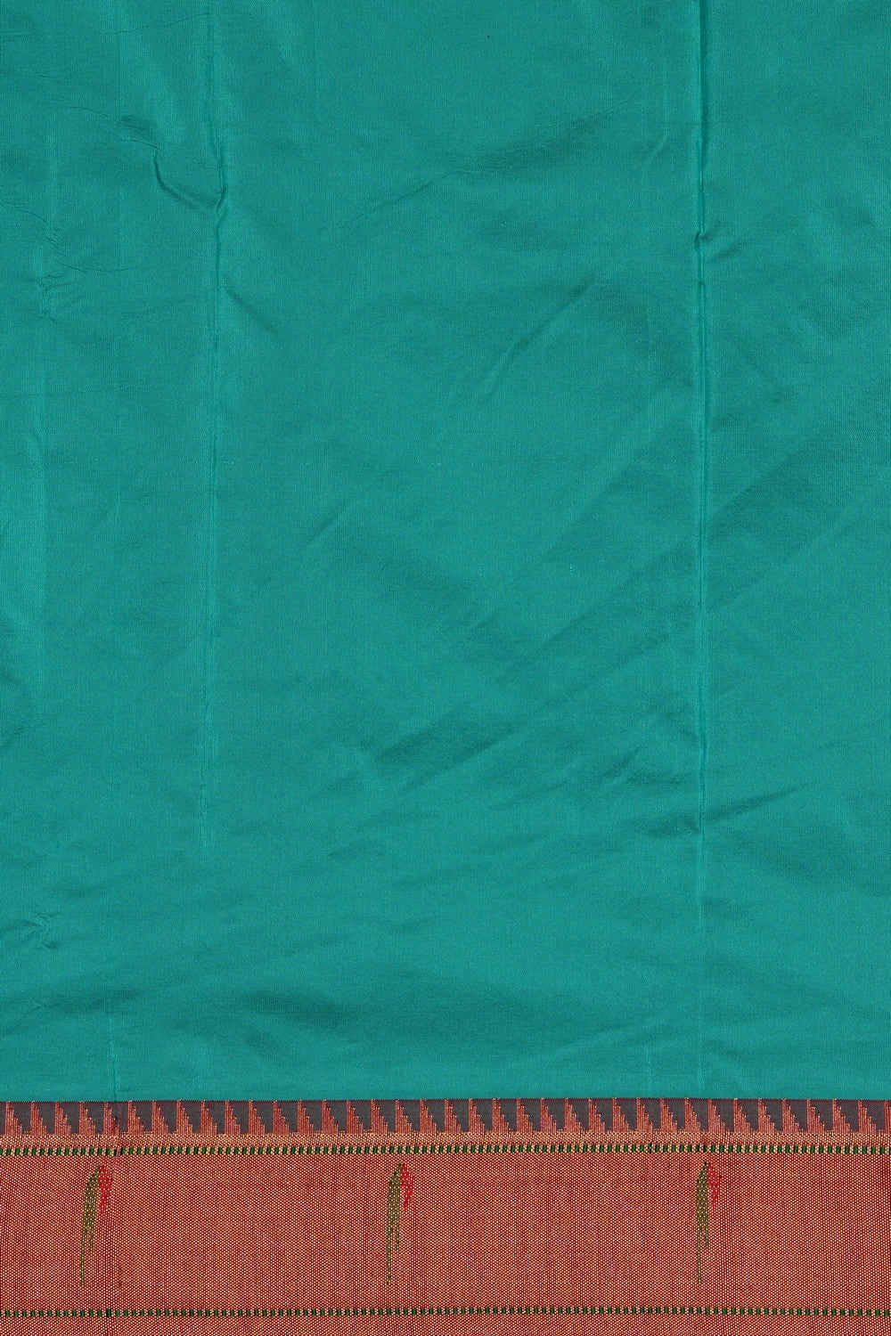 Image of Green Paithani Silk Saree