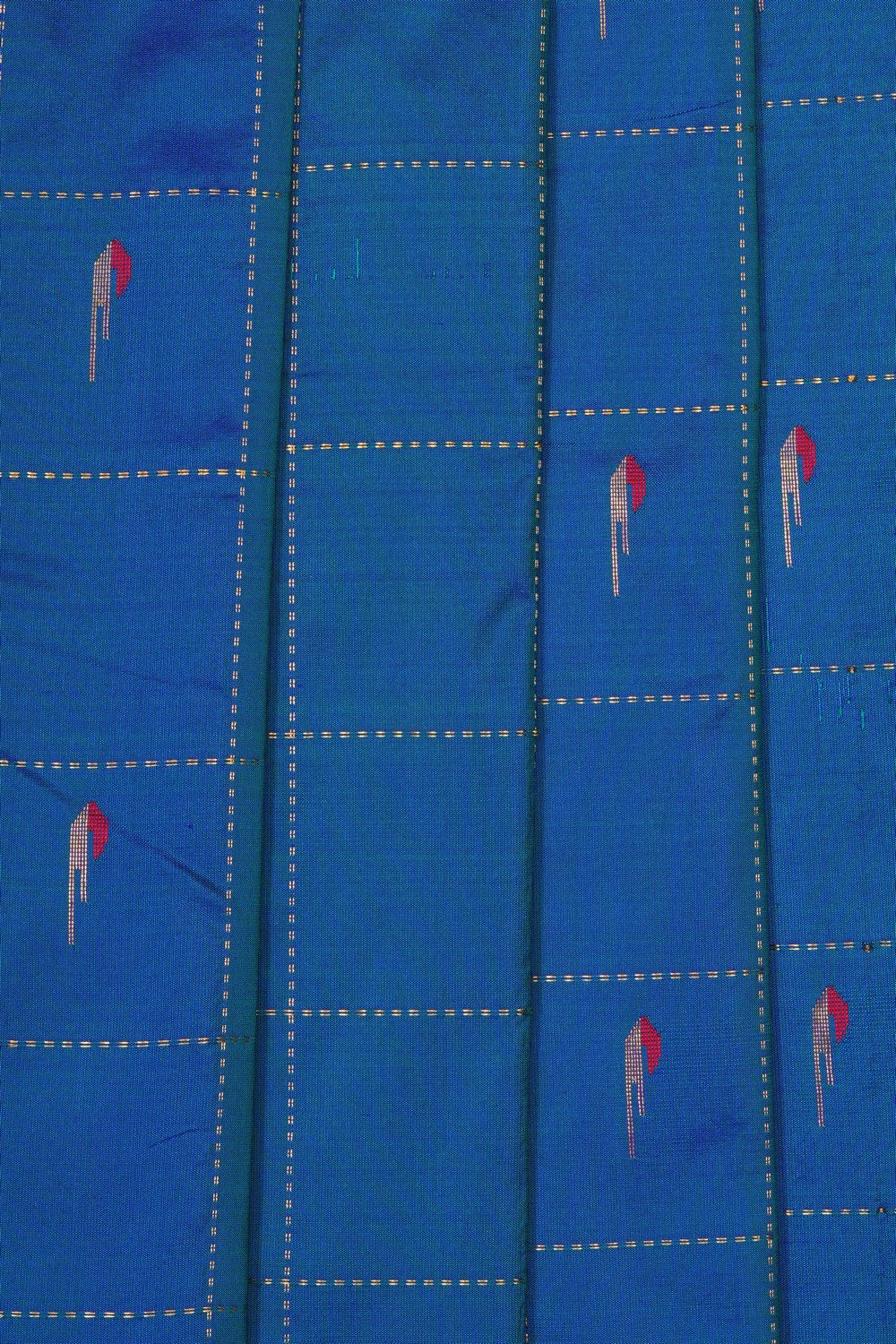 Image of Blue Paithani Silk Saree