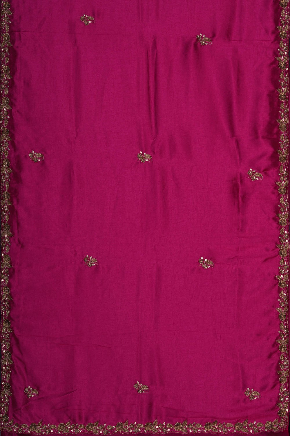 Image of A Pink Embroidered Saree
