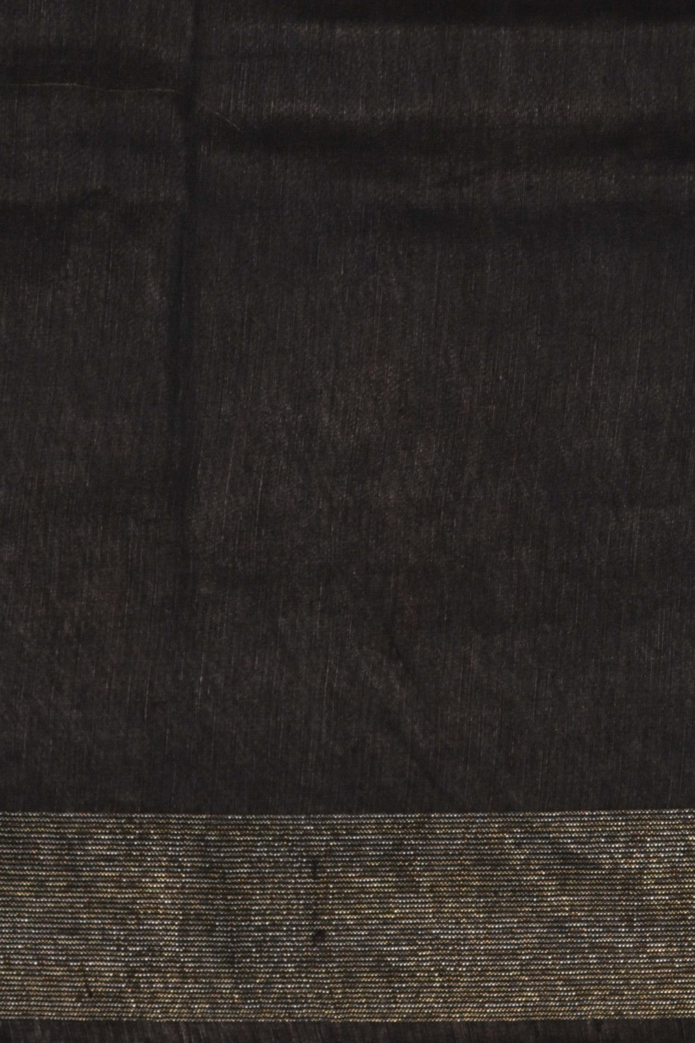 Image of A Beautiful Embroidered Linen Saree