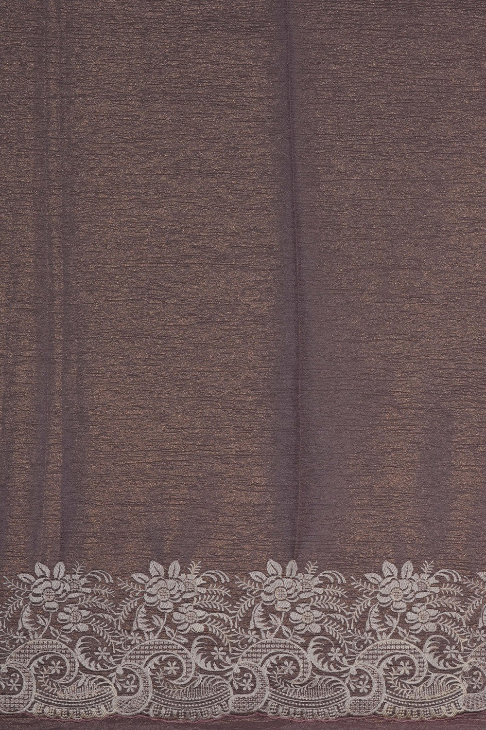 Image of Pastel Shimmering Tissue Silk Saree