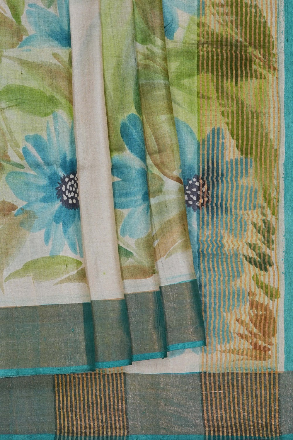 Image of Desi Tussar Silk Saree