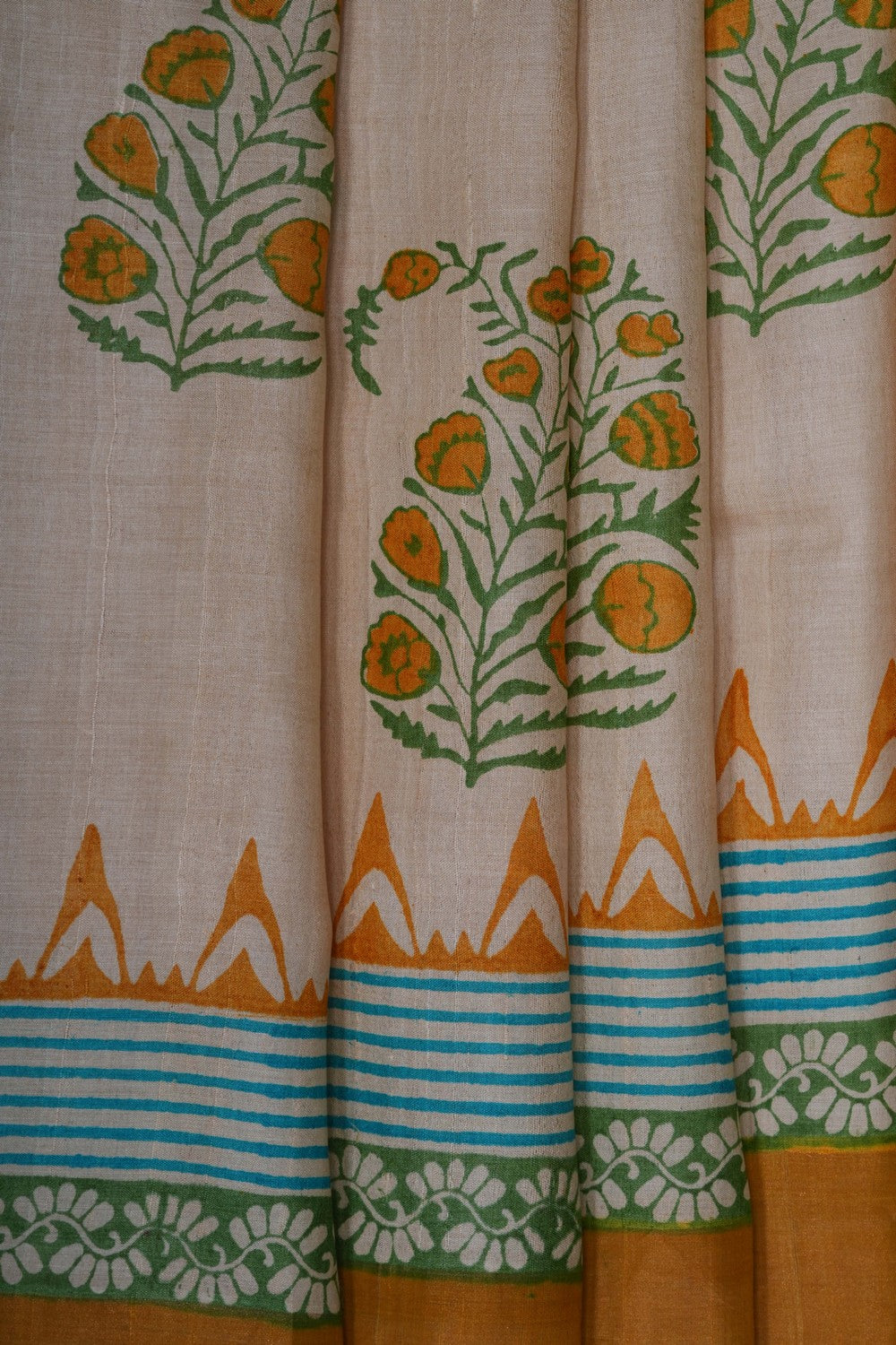 Image of Desi Tussar Silk Saree