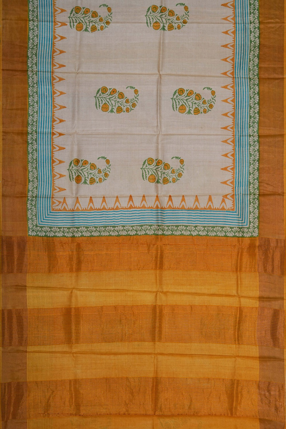 Image of Desi Tussar Silk Saree