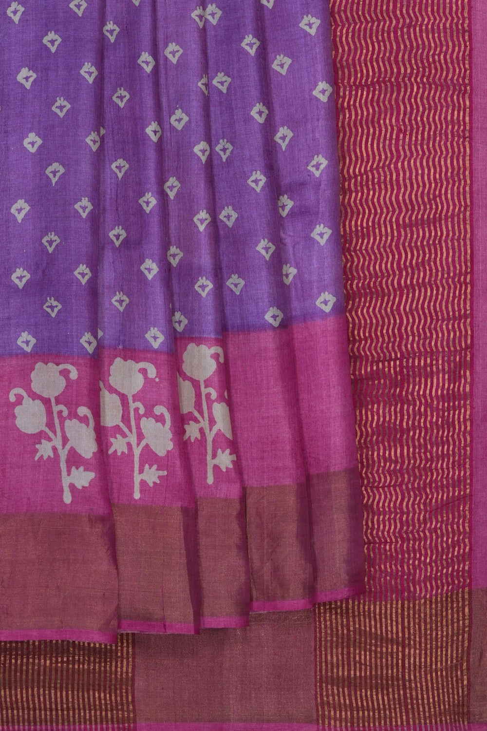 Image of Desi Tussar Silk Saree