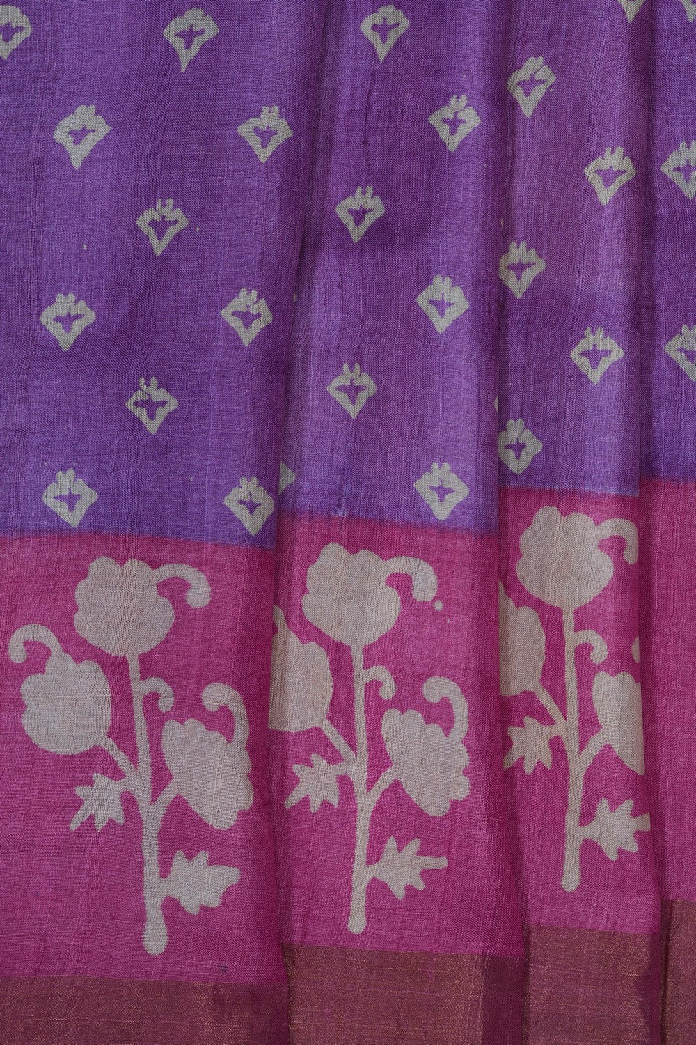Image of Desi Tussar Silk Saree