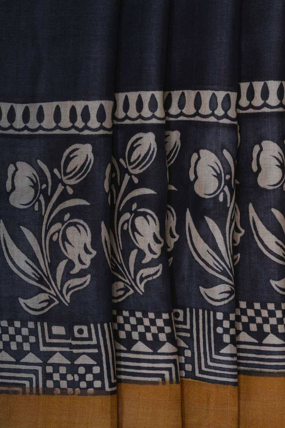Image of Desi Tussar Silk Saree