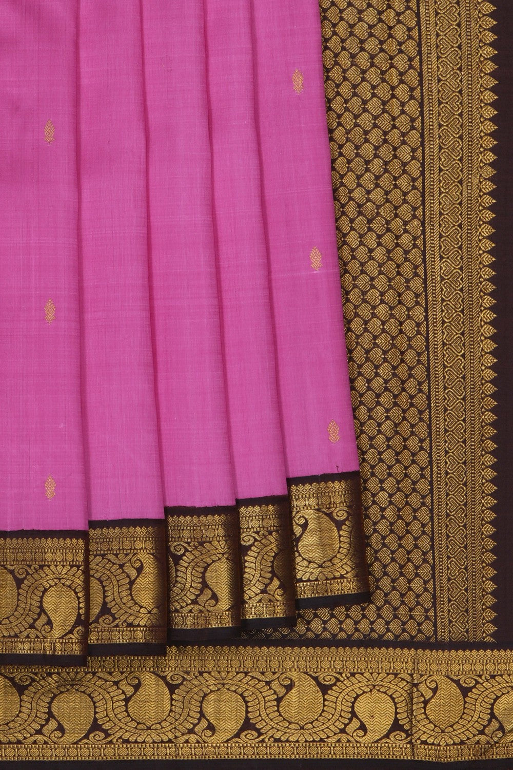 Image of Pink Arani Silk Saree