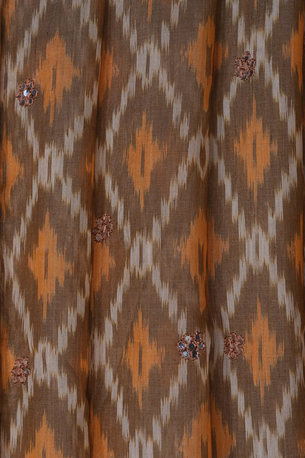 Image of South Sico Ikat Fusion Saree