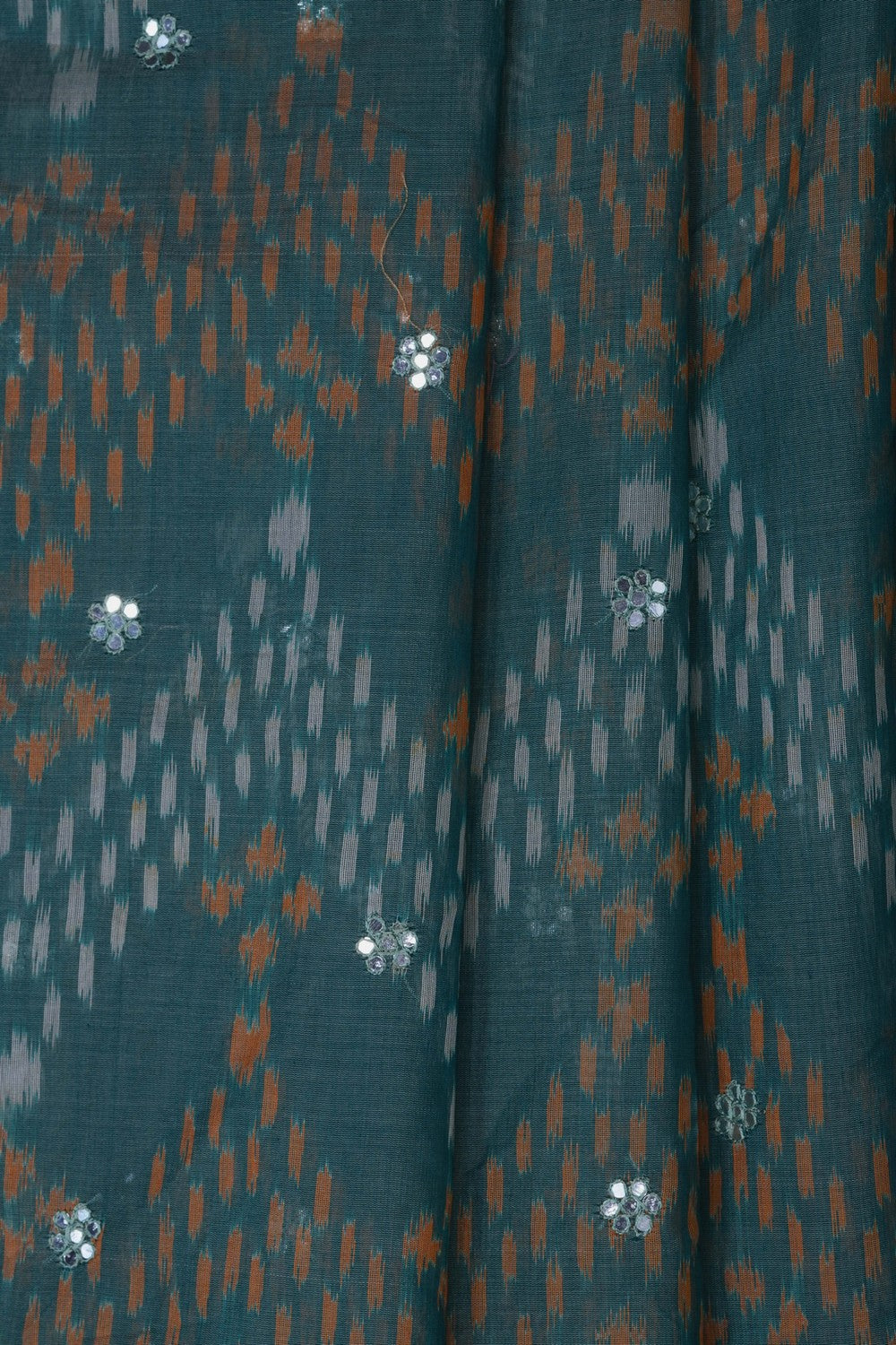 Image of South Sico Ikat Fusion Saree