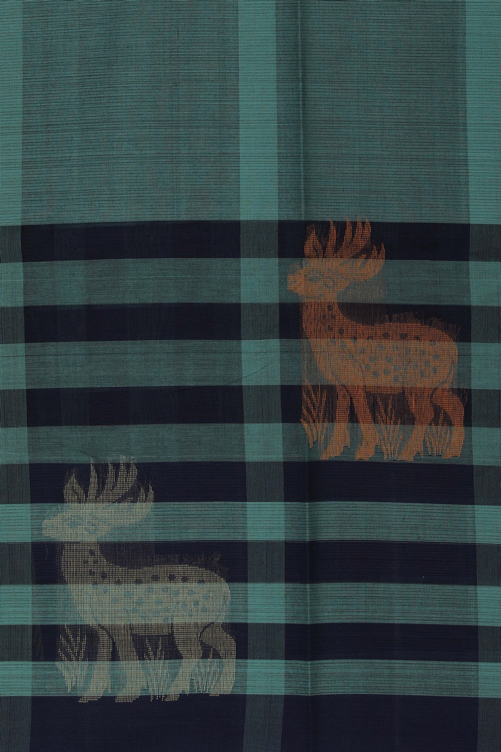 Image of South Cotton Green Saree