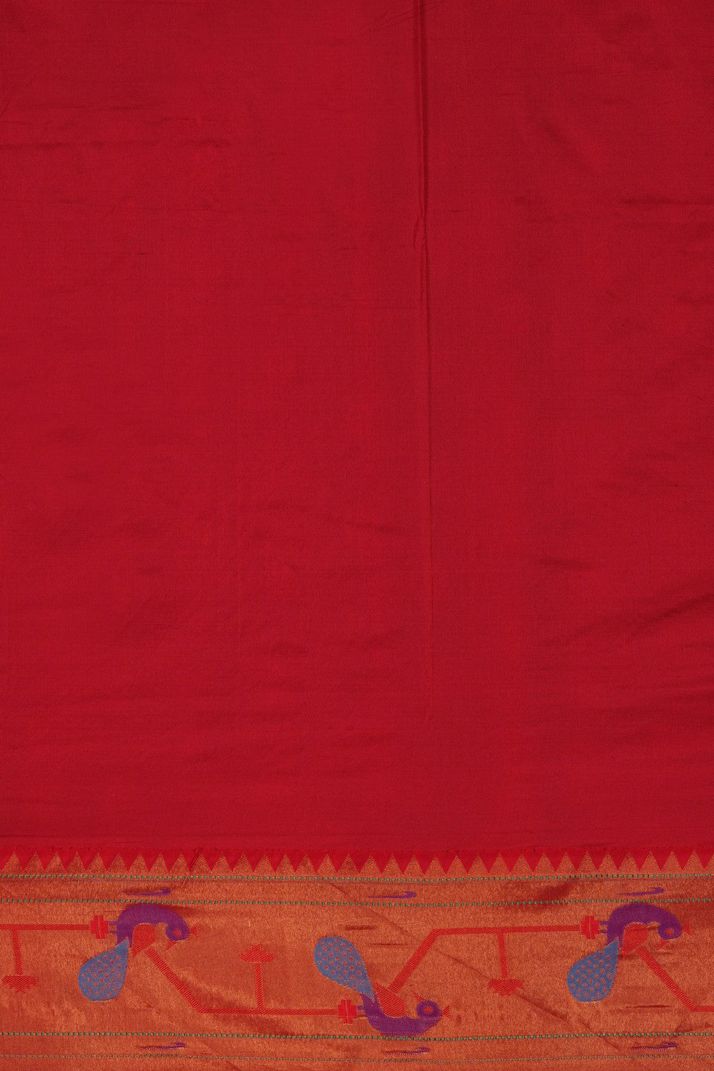 Image of Purple Paithani Silk Saree