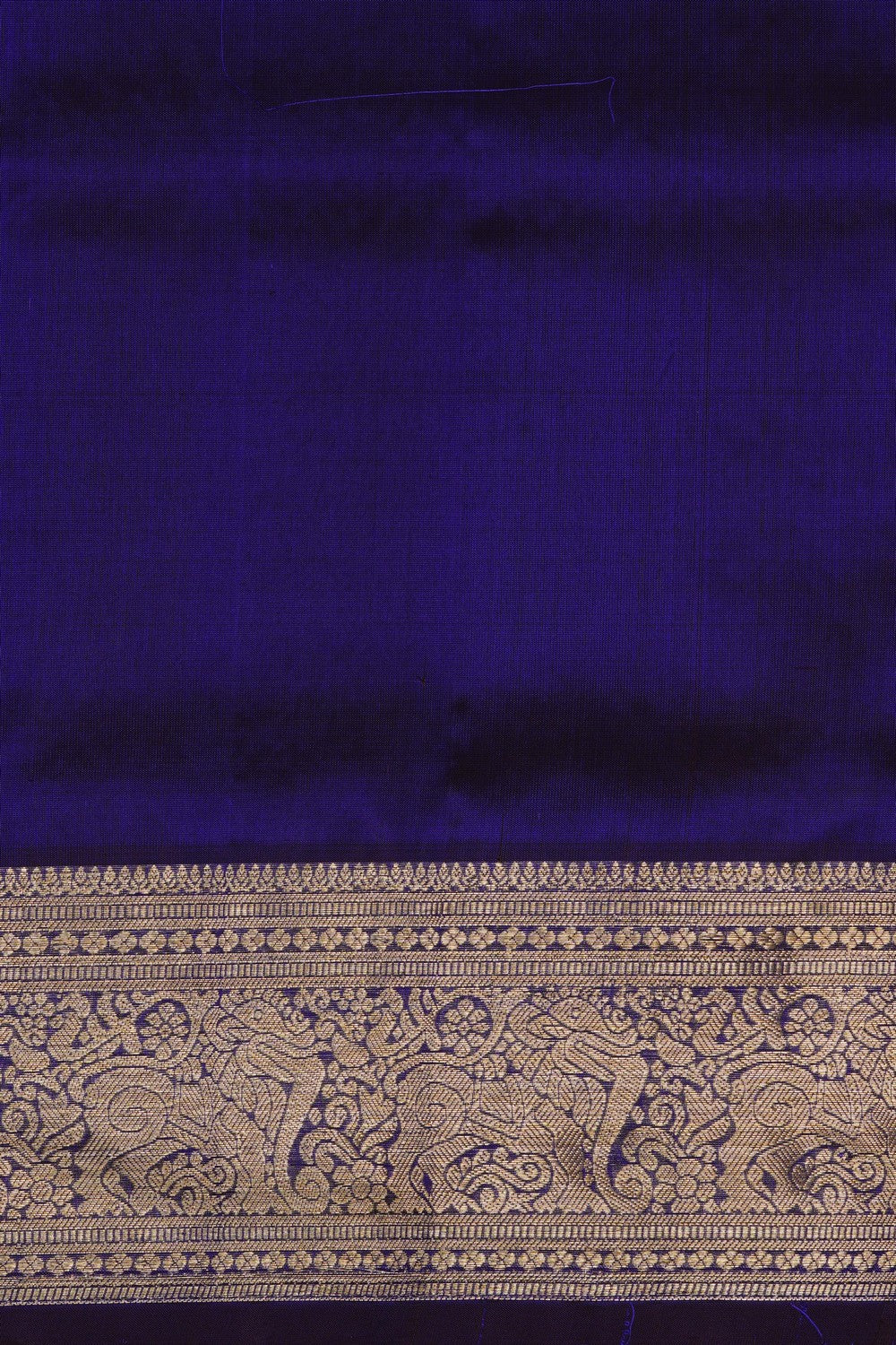 Image of Purple Venkatagiri Silk Saree