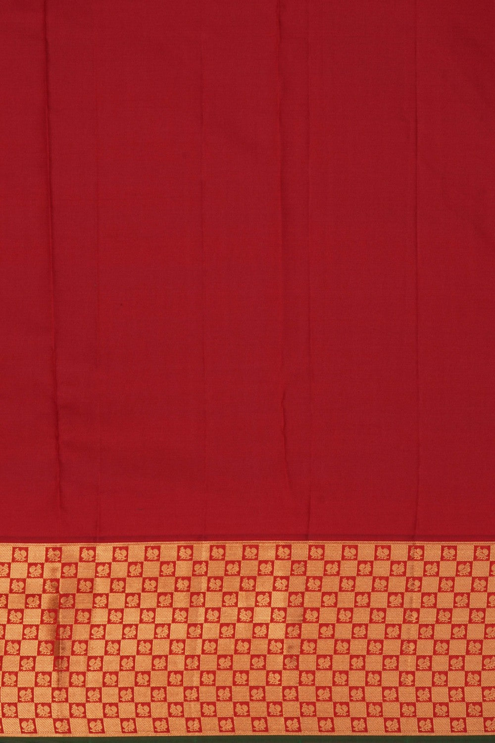 Image of Navy Blue South Silk Saree