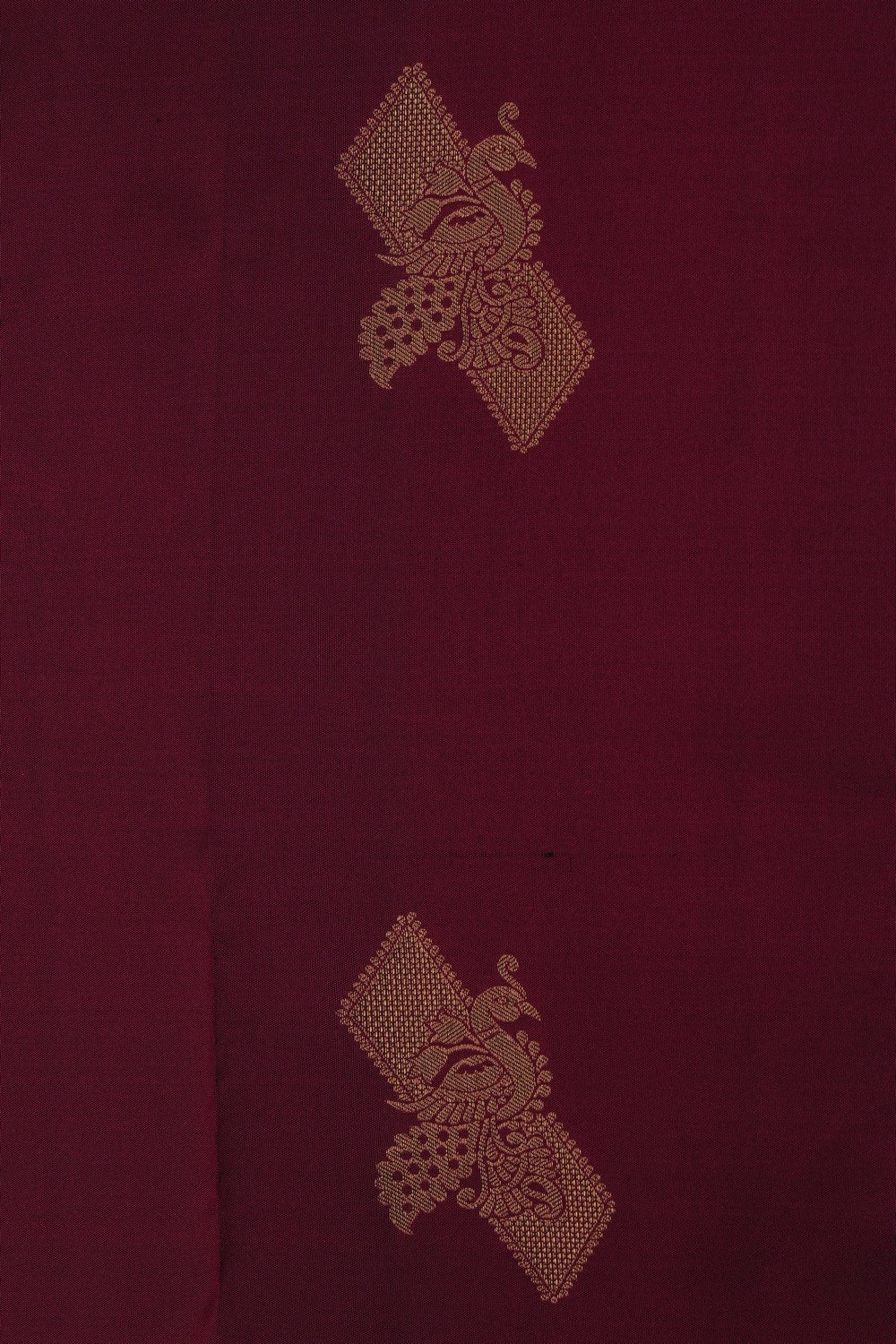 Image of Maroon South Silk Saree