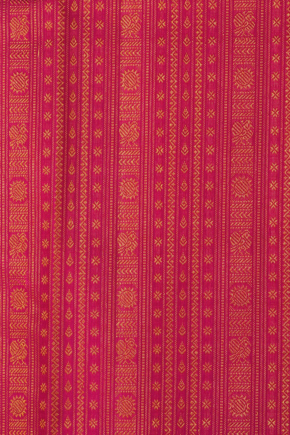 Image of Pink Arani Silk Brocade Saree